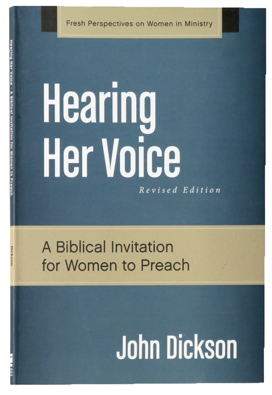 Hearing Her Voice (Fresh Perspectives On Women In Ministry Series) Paperback