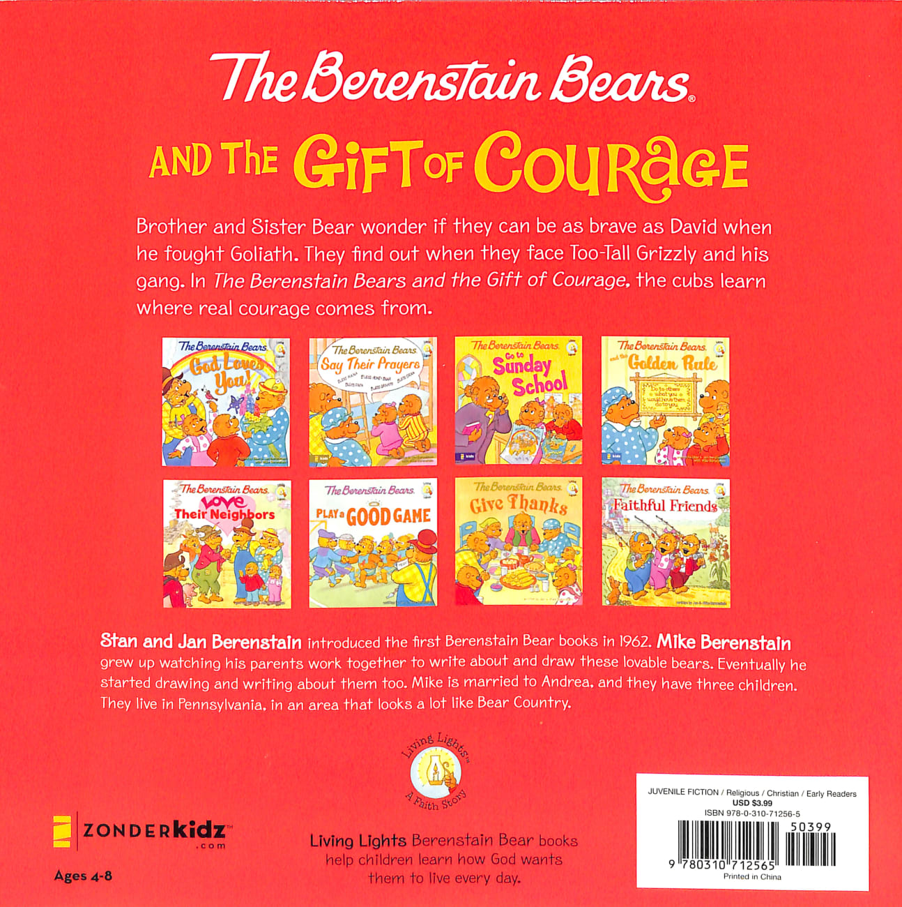 Gift of Courage (The Berenstain Bears Series) Paperback