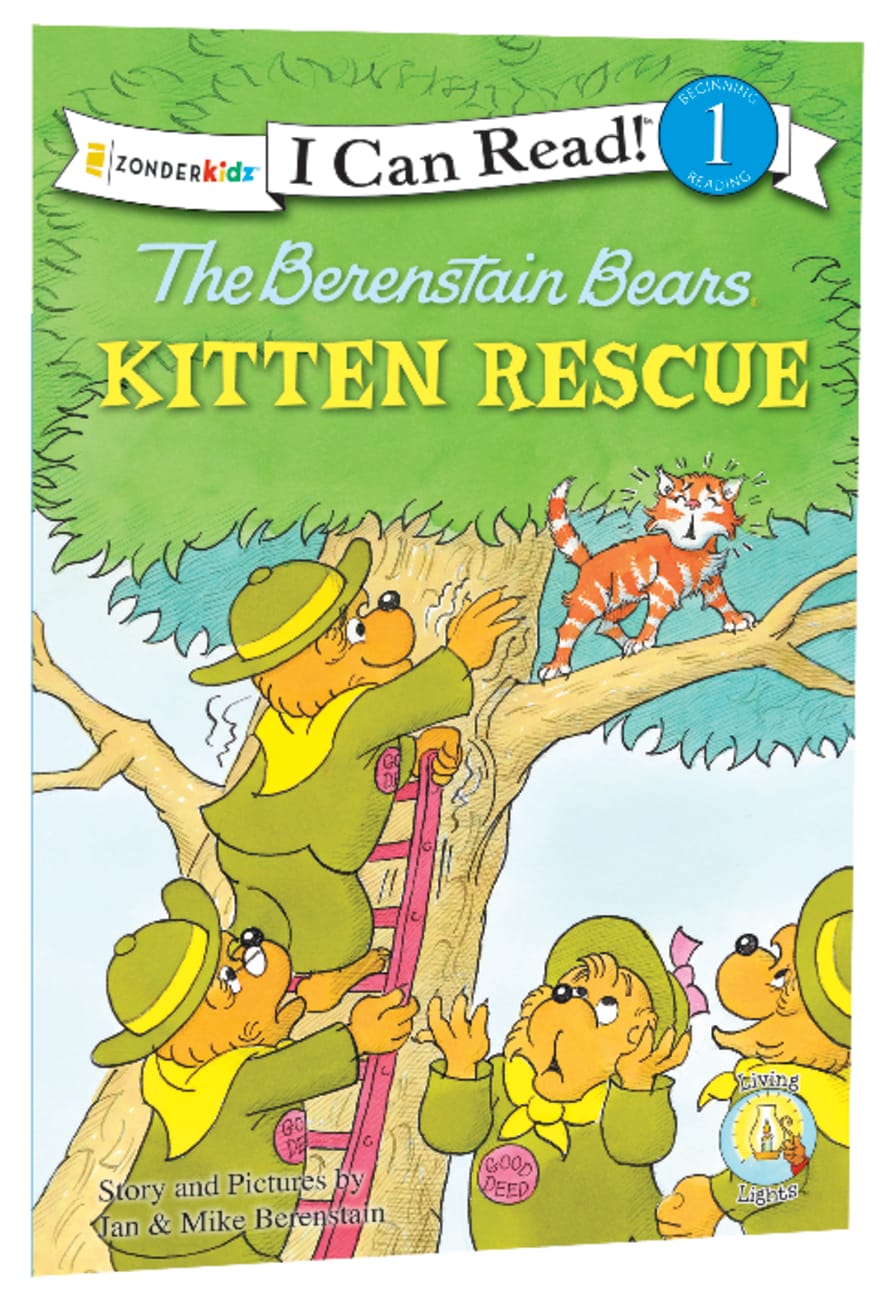 Kitten Rescue (I Can Read!1/berenstain Bears Series) Paperback