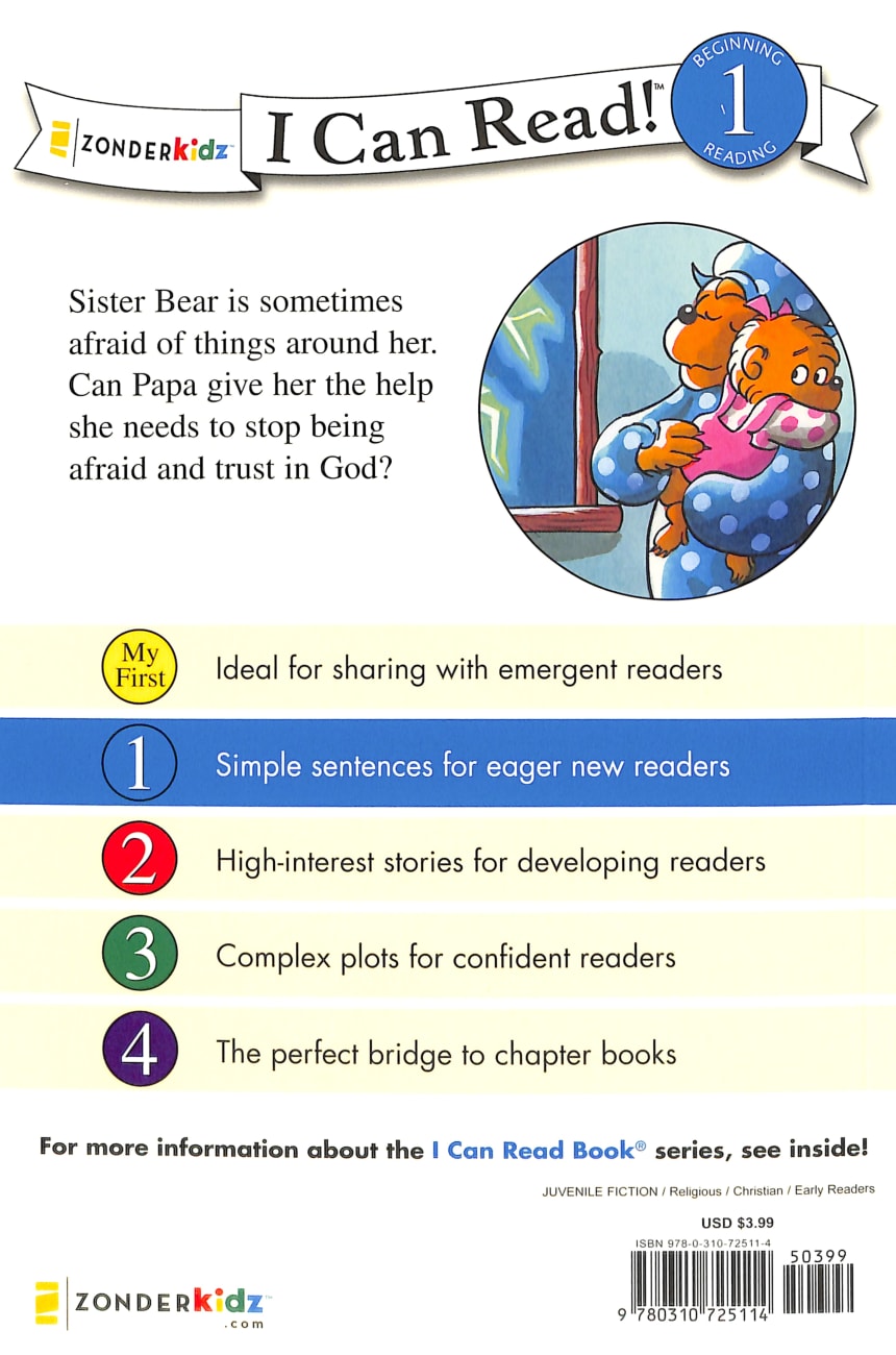 Do Not Fear, God is Near (I Can Read!1/berenstain Bears Series) Paperback