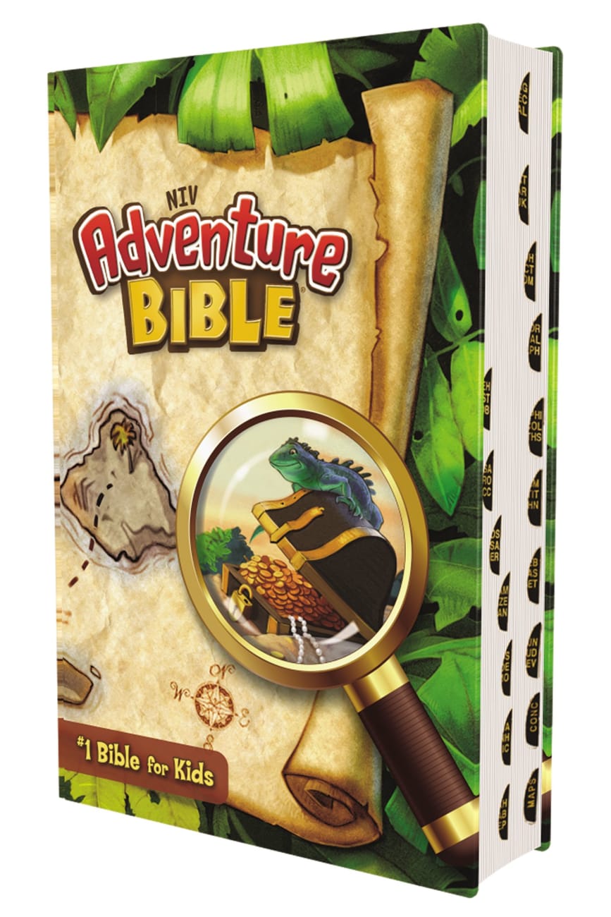 NIV Adventure Bible Indexed (Black Letter Edition) Hardback
