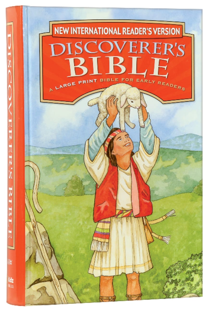 NIRV Discoverer's Bible: A Large Print Bible For Early Readers (Black Letter) Hardback
