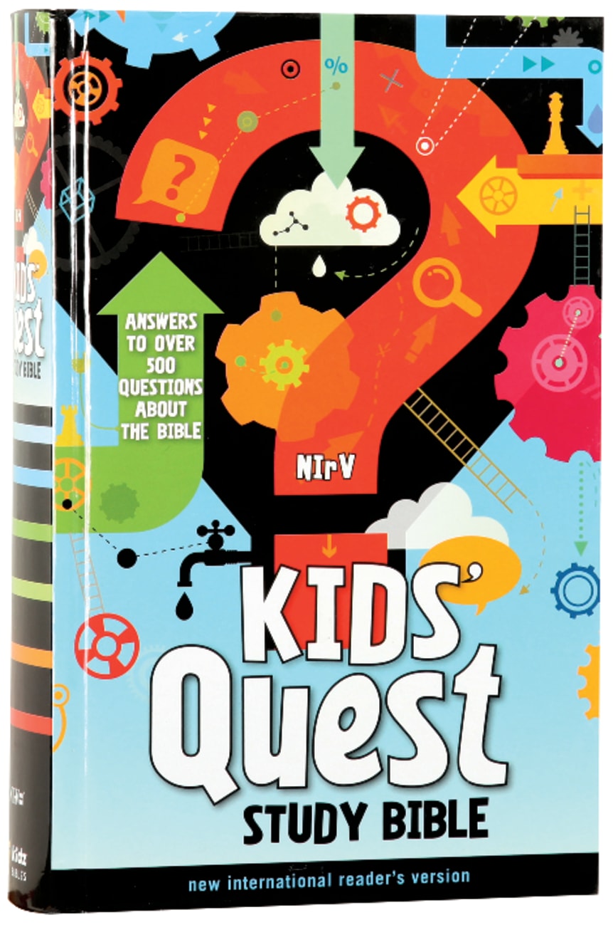 NIRV Kids' Quest Study Bible (Black Letter Edition) Hardback