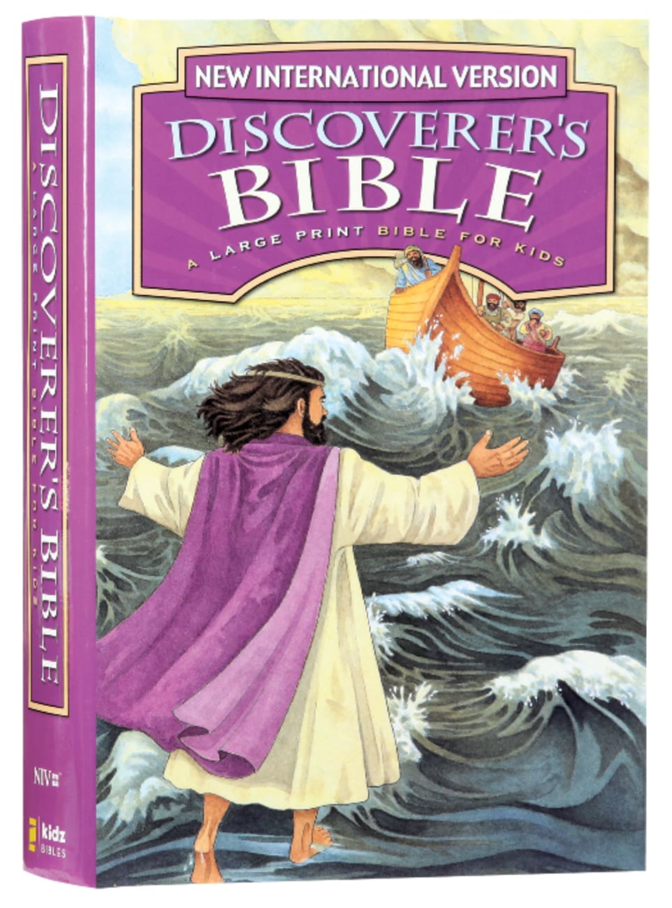 NIV Discoverer's Bible: A Large Print Bible For Kids (Black Letter Edition) Hardback