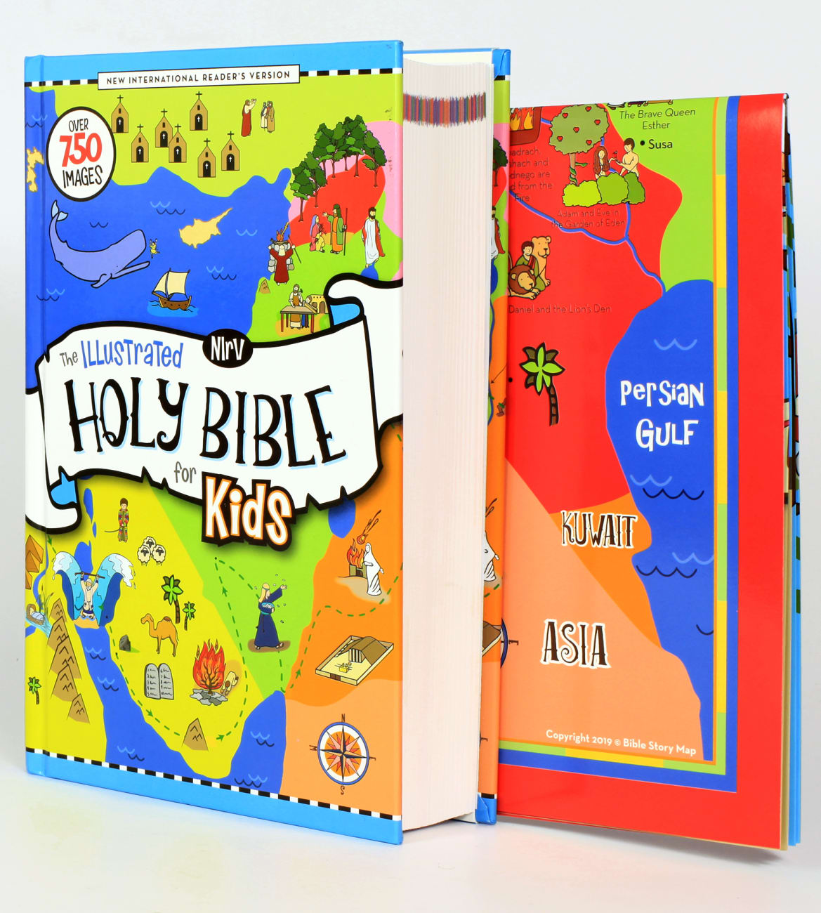 NIRV Illustrated Holy Bible For Kids Full Color Hardback