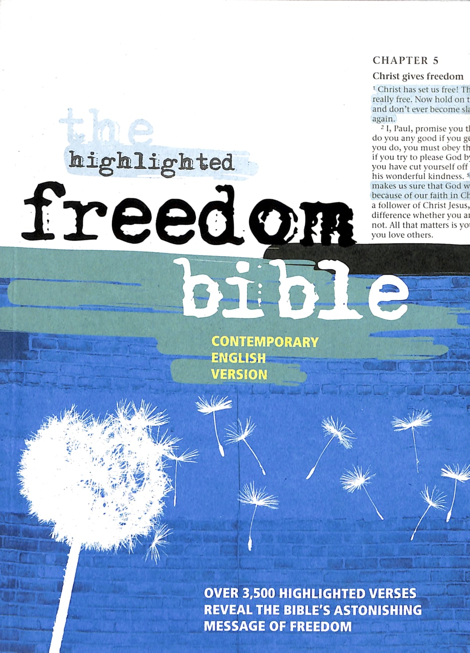 CEV Highlighted Freedom Bible Paperback