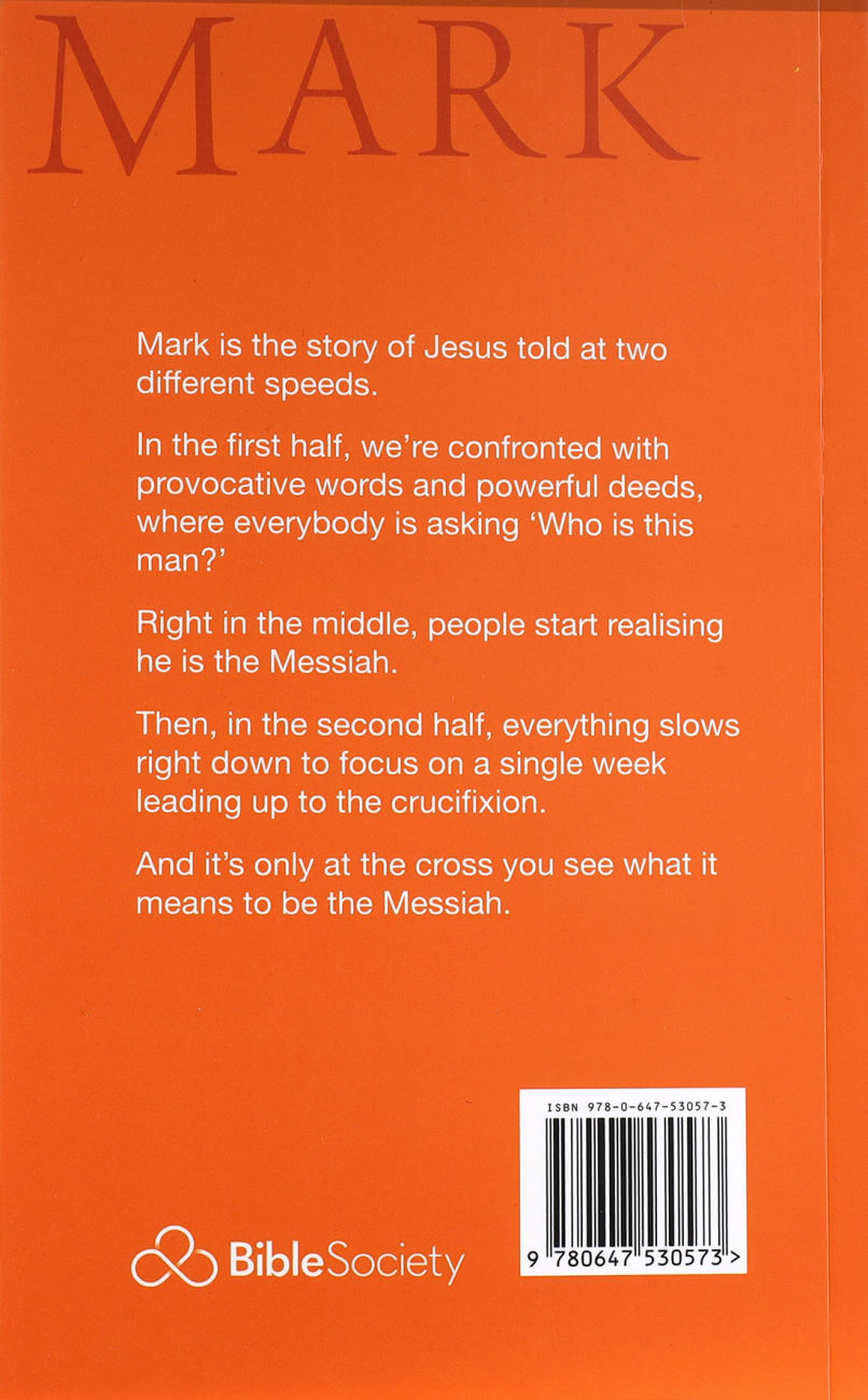 NIV Gospel of Mark Paperback