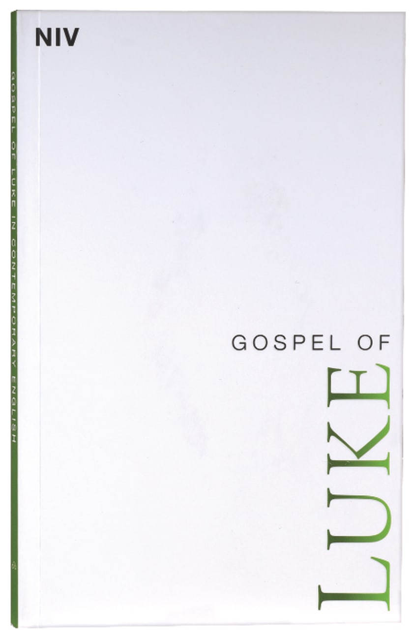 NIV Gospel of Luke Paperback