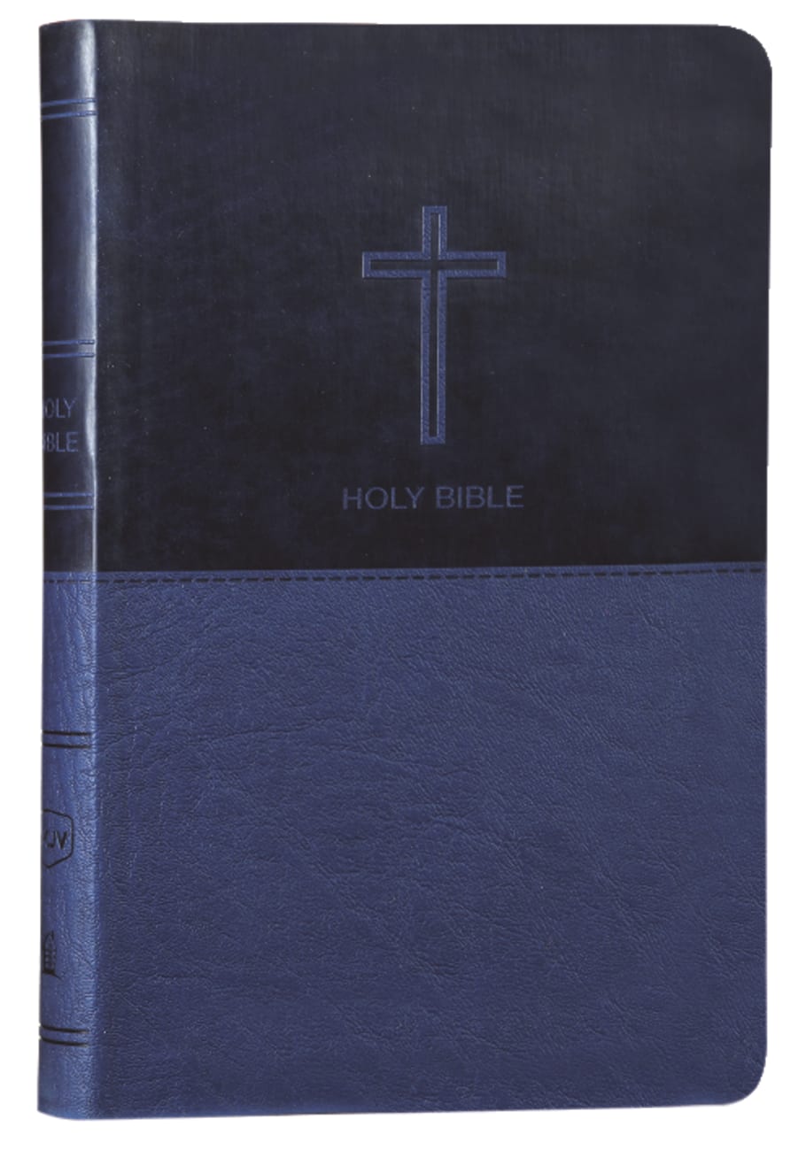 NKJV Value Thinline Bible Blue (Red Letter Edition) Premium Imitation Leather