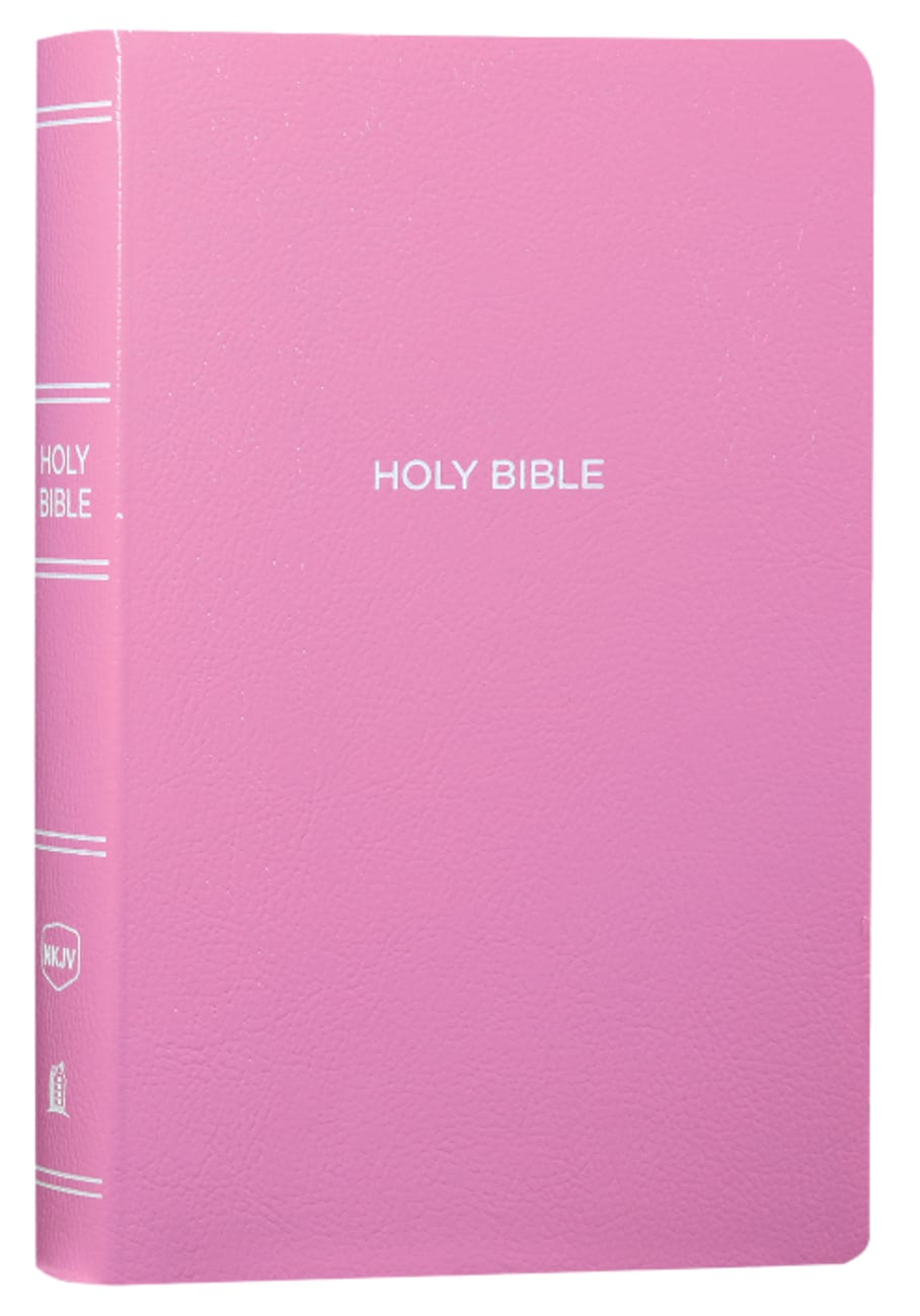 NKJV Gift and Award Bible Pink (Red Letter Edition) Imitation Leather