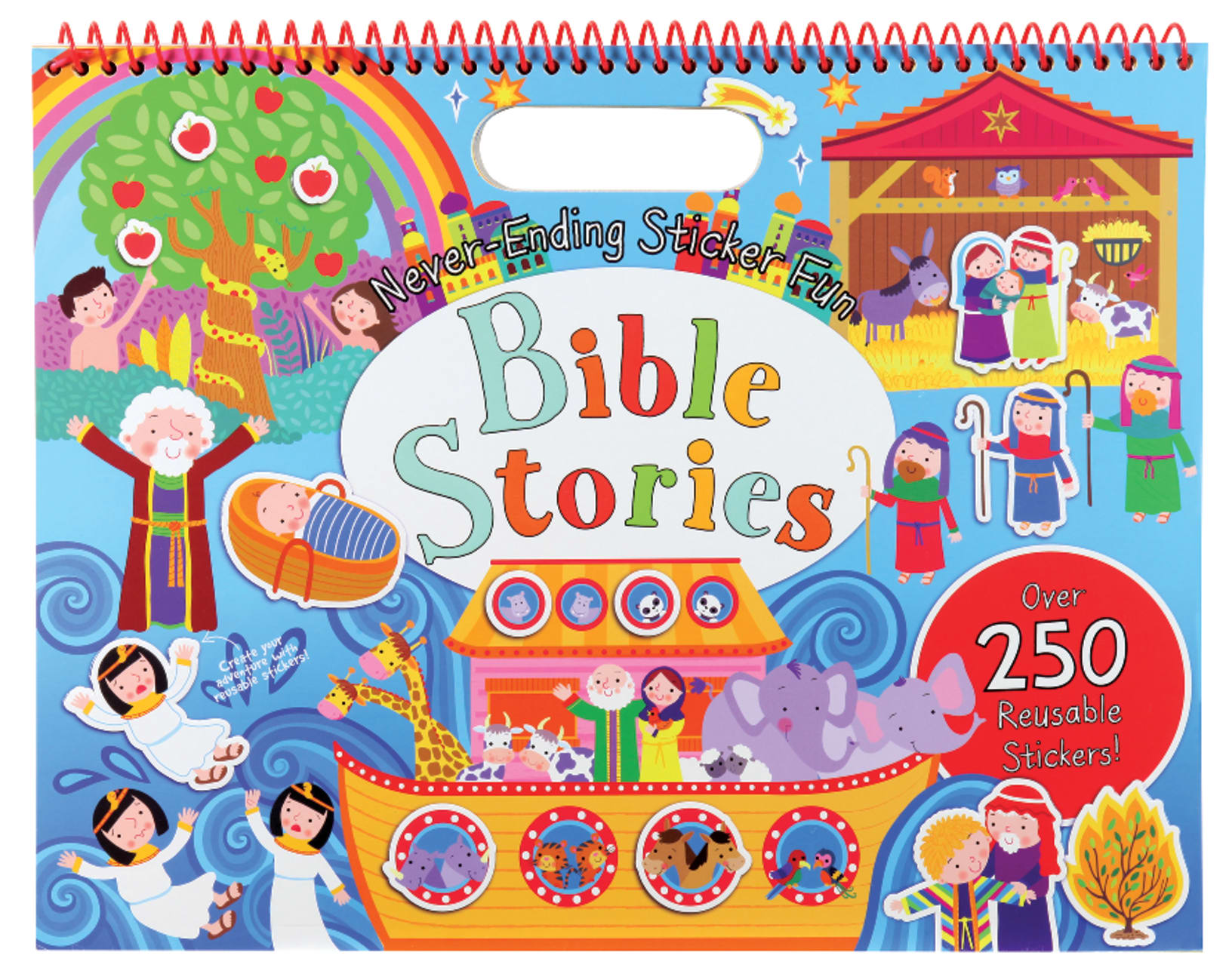 Never-Ending Sticker Fun: Bible Stories Spiral