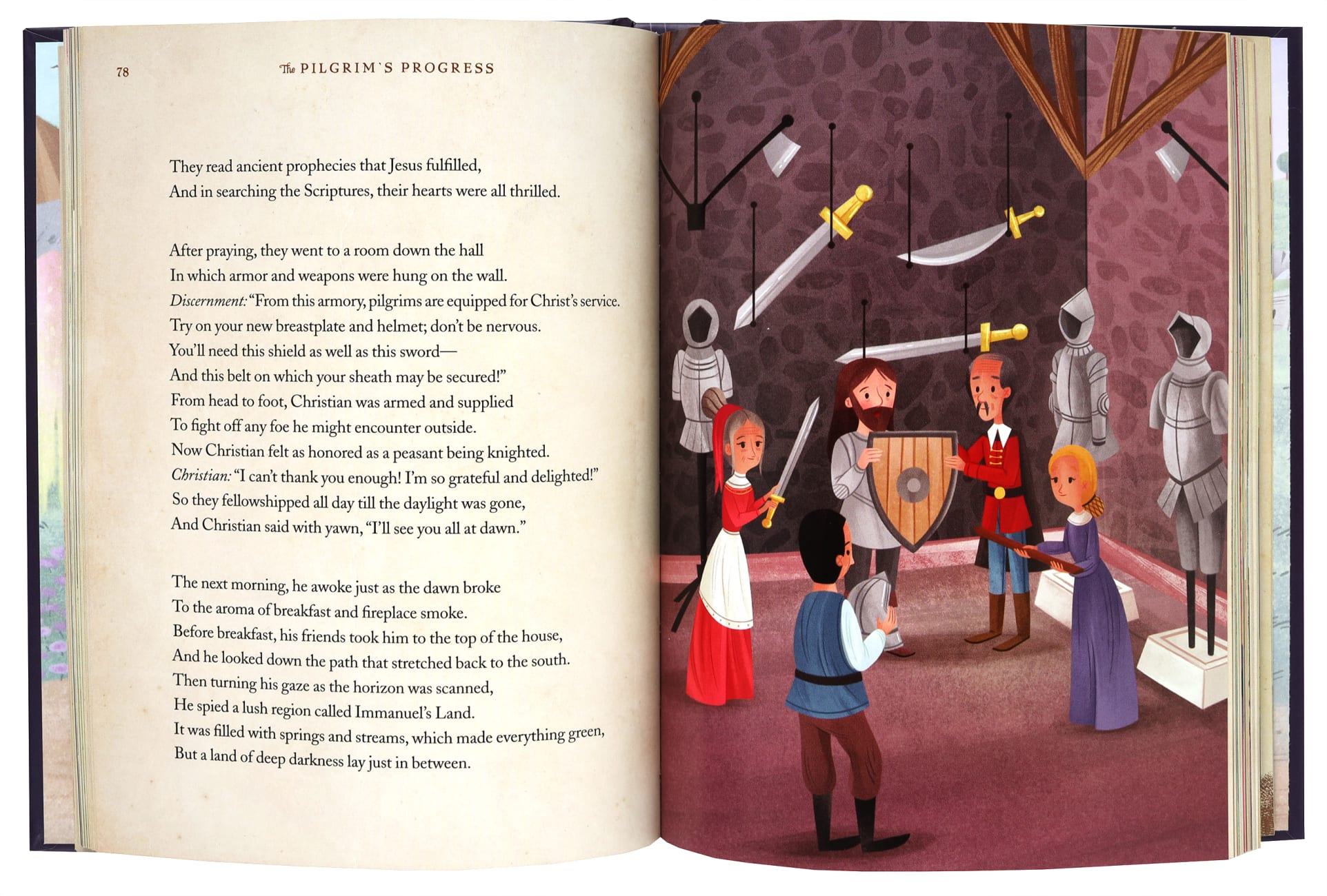 The Pilgrim's Progress: A Poetic Retelling of John Bunyan's Classic Tale Hardback