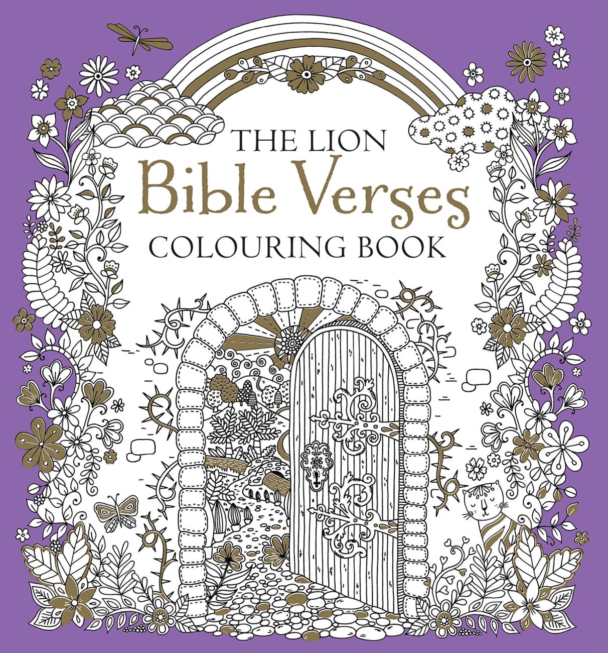 The Lion Bible Verses Colouring Book Paperback