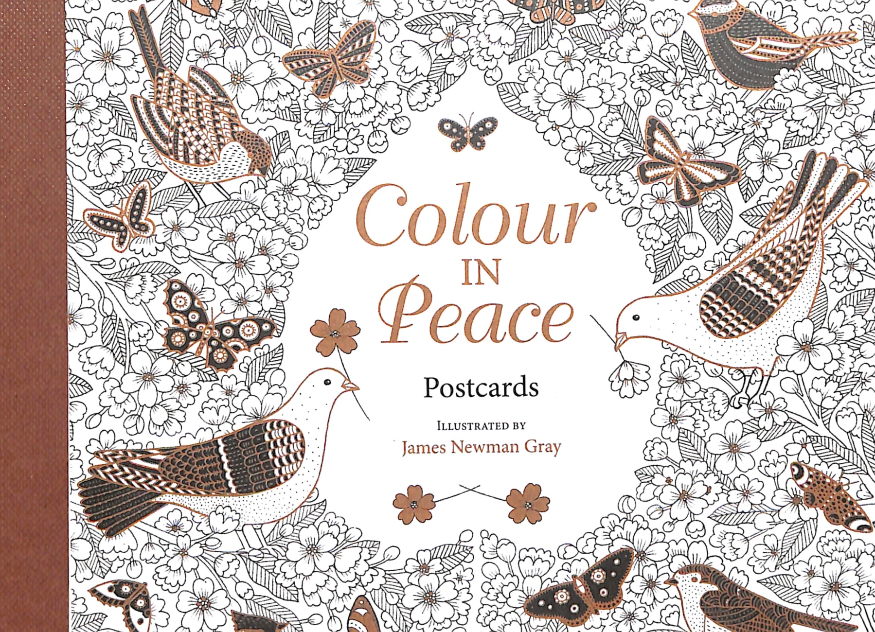 Colour in Peace (Postcards In Book) Paperback