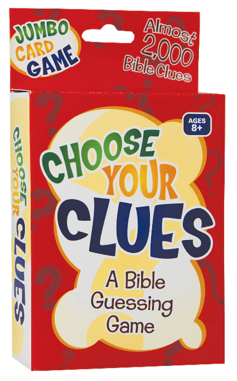 Choose Your Clues: Biblical Guessing Game Game