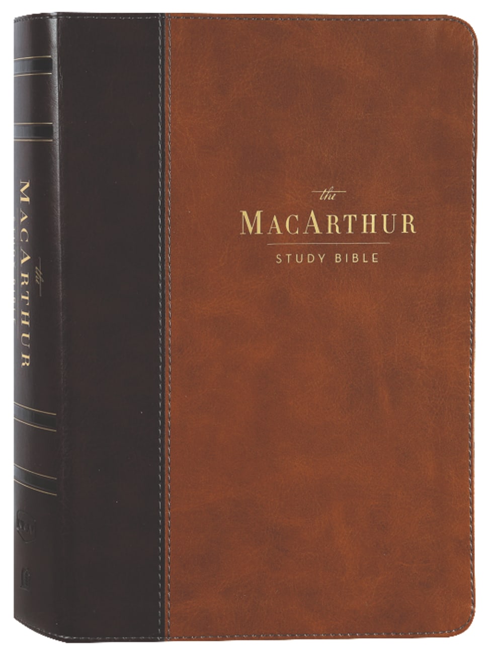 NKJV Macarthur Study Bible Brown (2nd Edition) Premium Imitation Leather