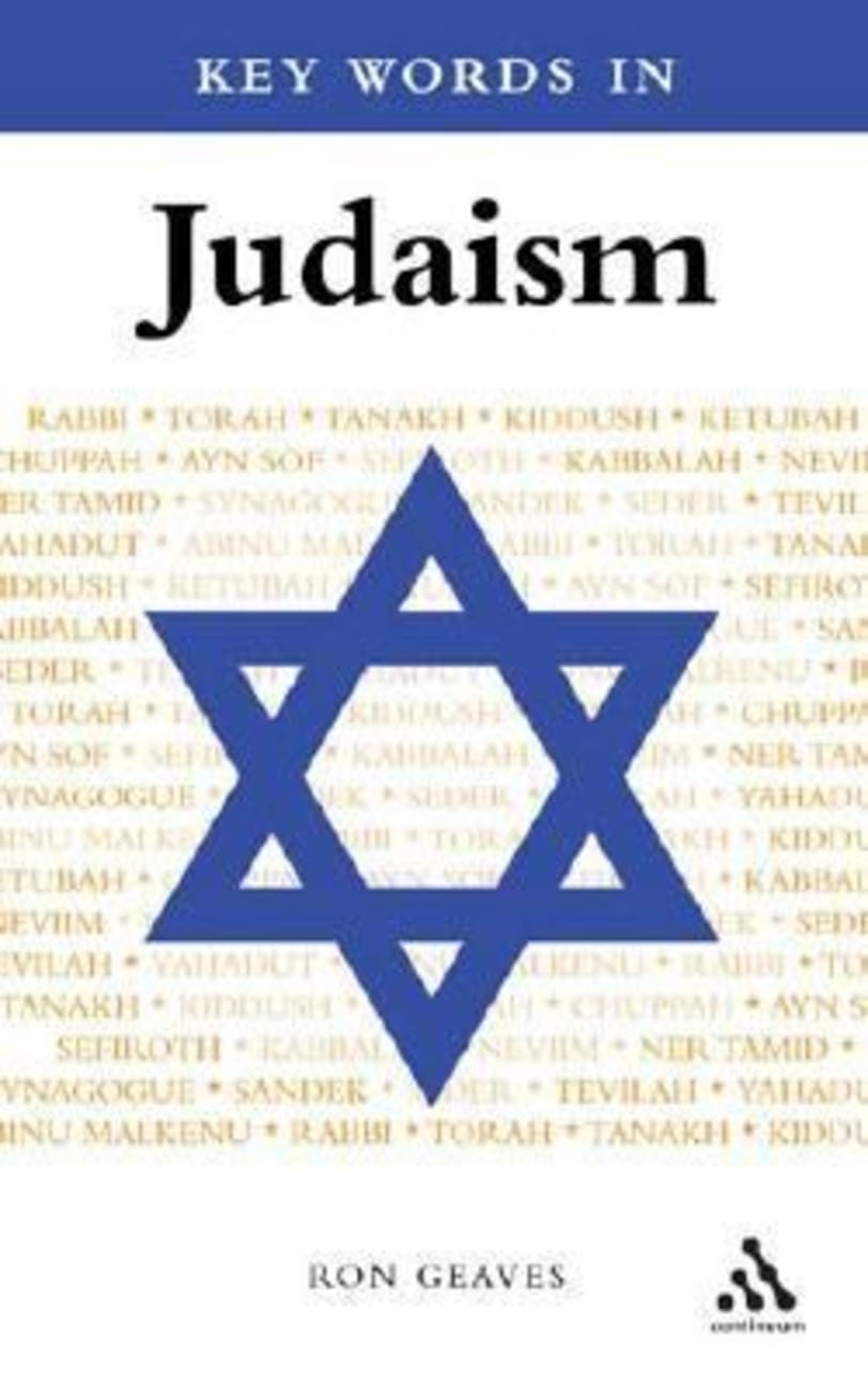 Key Words in Judaism Paperback