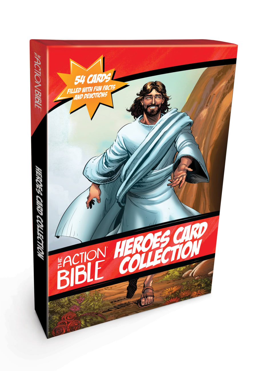 The Action Bible Heroes Card Collection: 54 Cards Filled With Devotions and Fun Facts Cards
