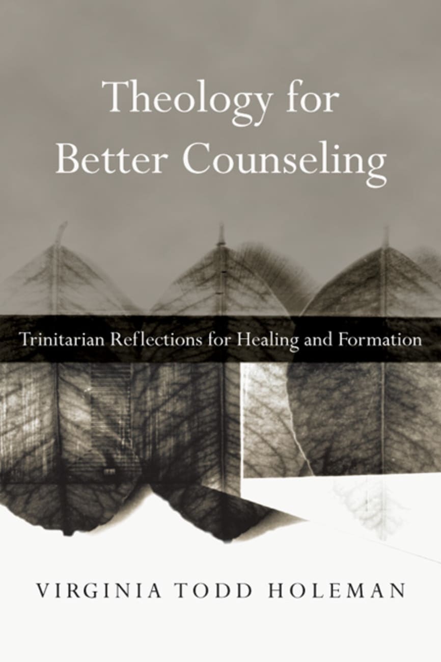 Theology For Better Counseling Paperback