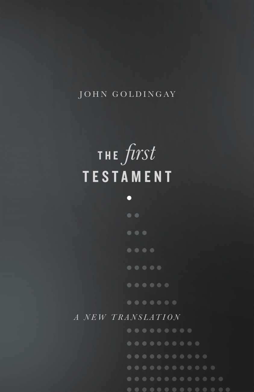 The First Testament: A New Translation Hardback