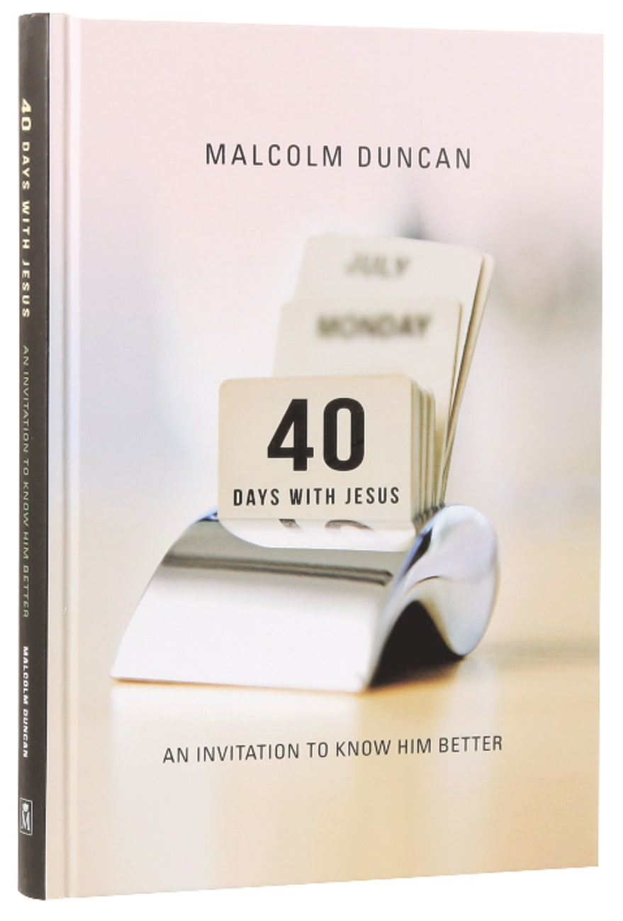 40 Days With Jesus Hardback