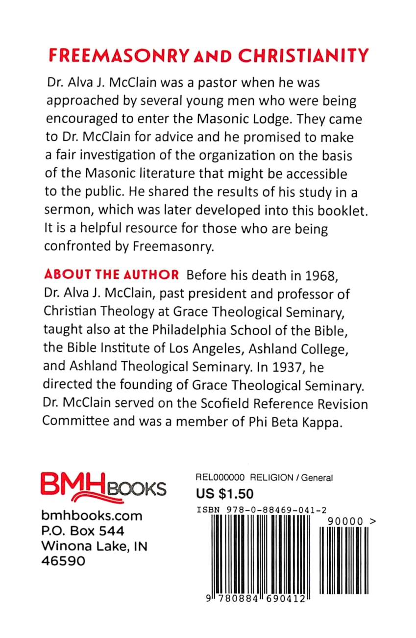 Freemasonry and Christianity Paperback