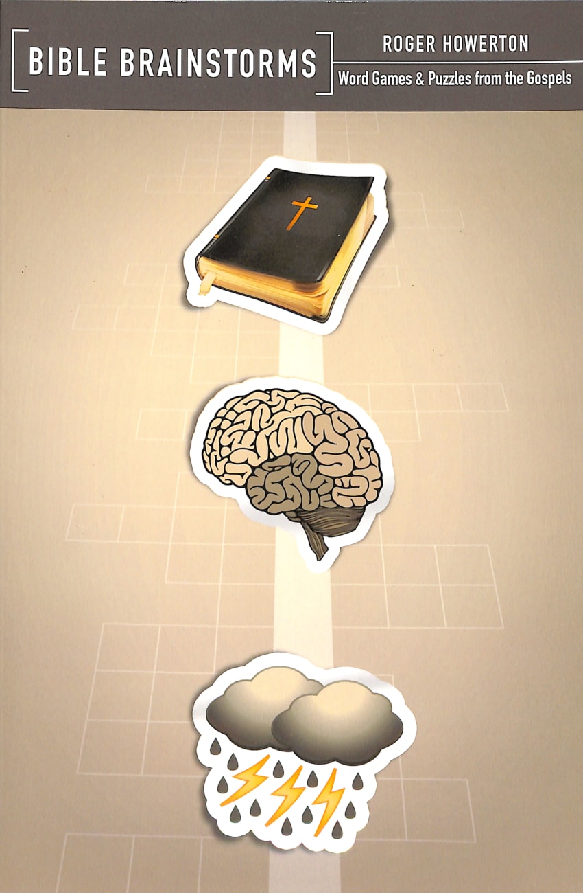 Bible Brainstorms: Word Games & Puzzles From the Gospels Paperback