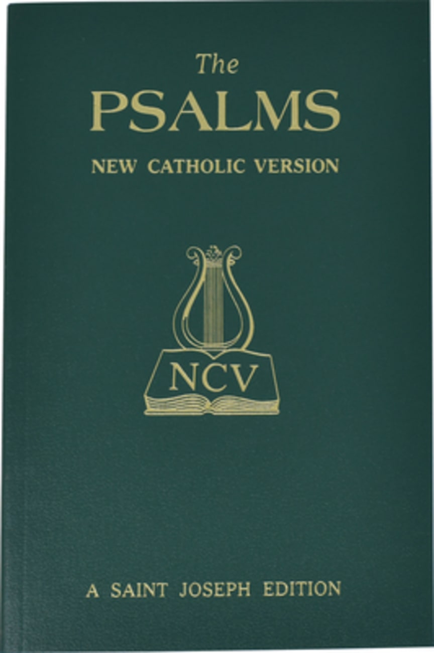 St Joseph New Catholic Version the Psalms Paperback