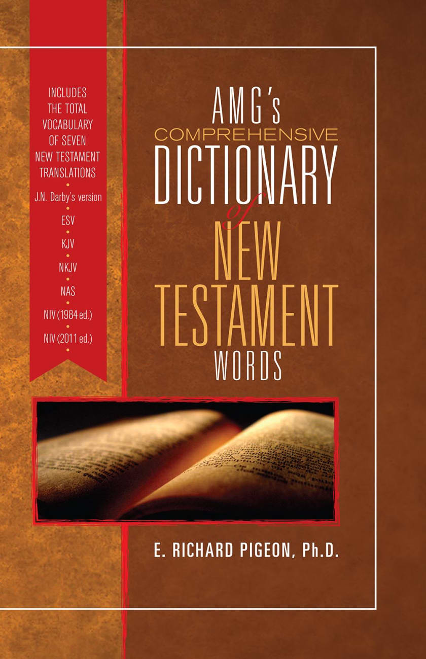 Amg's Comprehensive Dictionary of New Testament Words Hardback