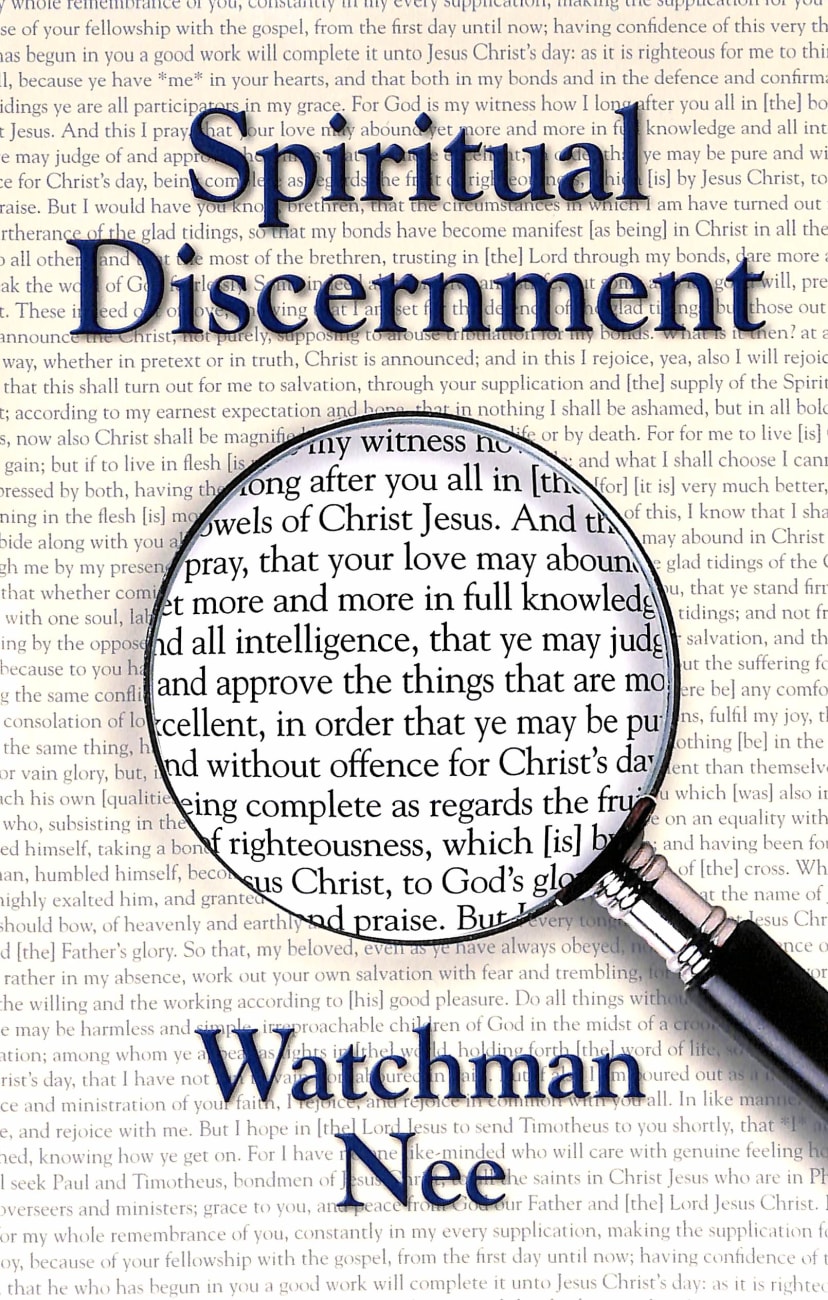 Spiritual Discernment Paperback