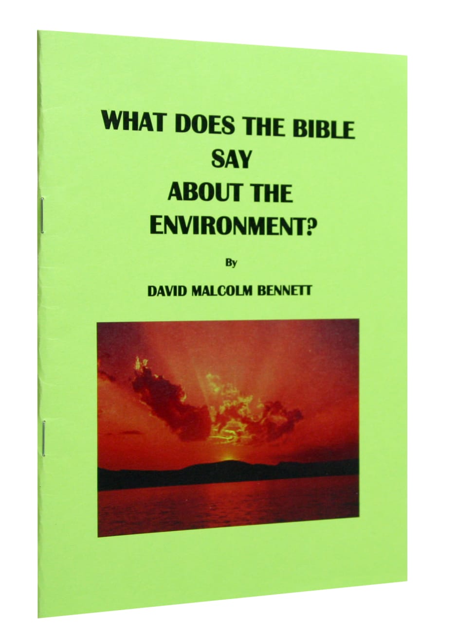 What Does the Bible Say About the Environment? Paperback