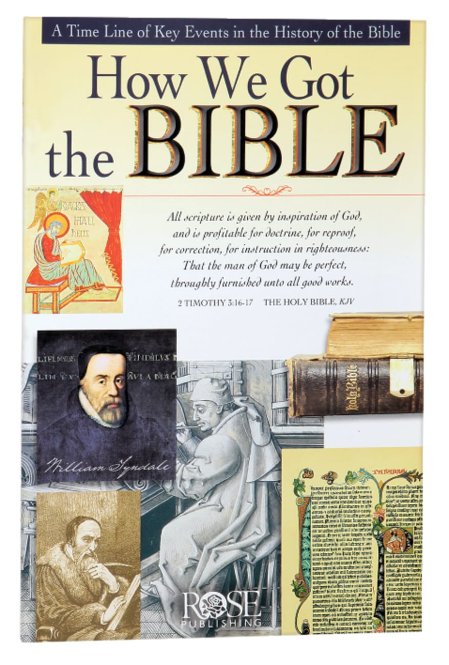 How We Got the Bible (Rose Guide Series) Pamphlet