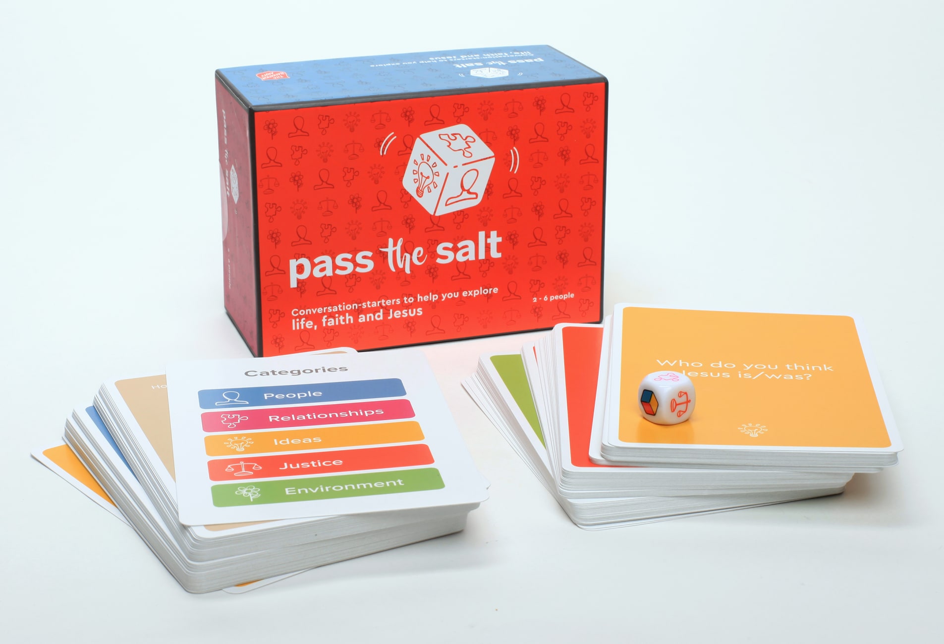 Pass the Salt: Converstions-Starters to Help You Explore Life, Faith and Jesus (For 2-6 People, 15 Yrs +) Box