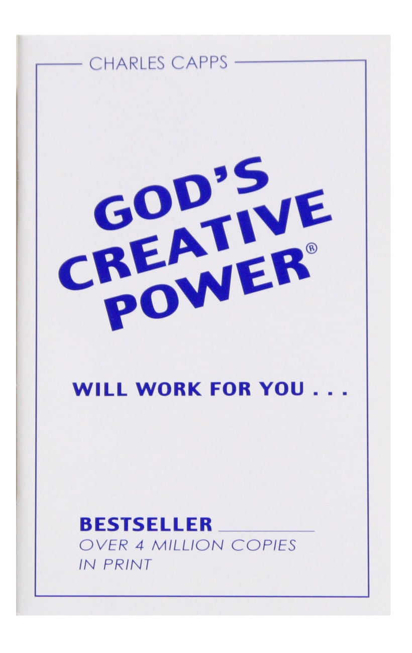 God's Creative Power Will Work For You (Single) Booklet