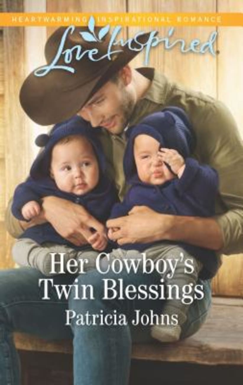 Her Cowboy's Twin Blessings (Montana Twins) (Love Inspired Series) Mass Market