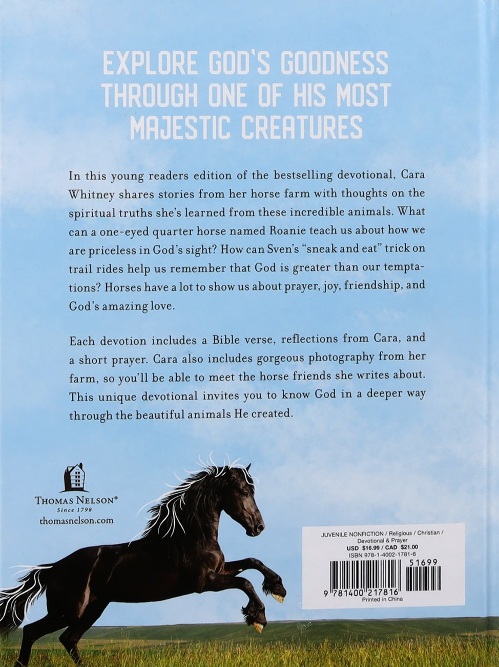 Unbridled Faith Devotions For Young Readers Hardback