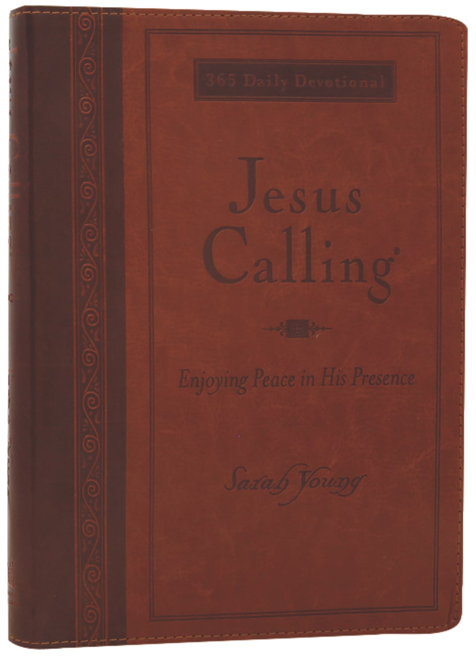 Jesus Calling Large Deluxe Edition Imitation Leather