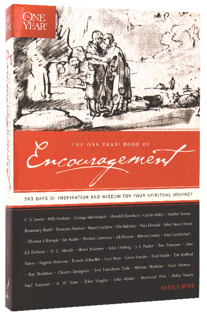 The One Year Book of Encouragement Paperback
