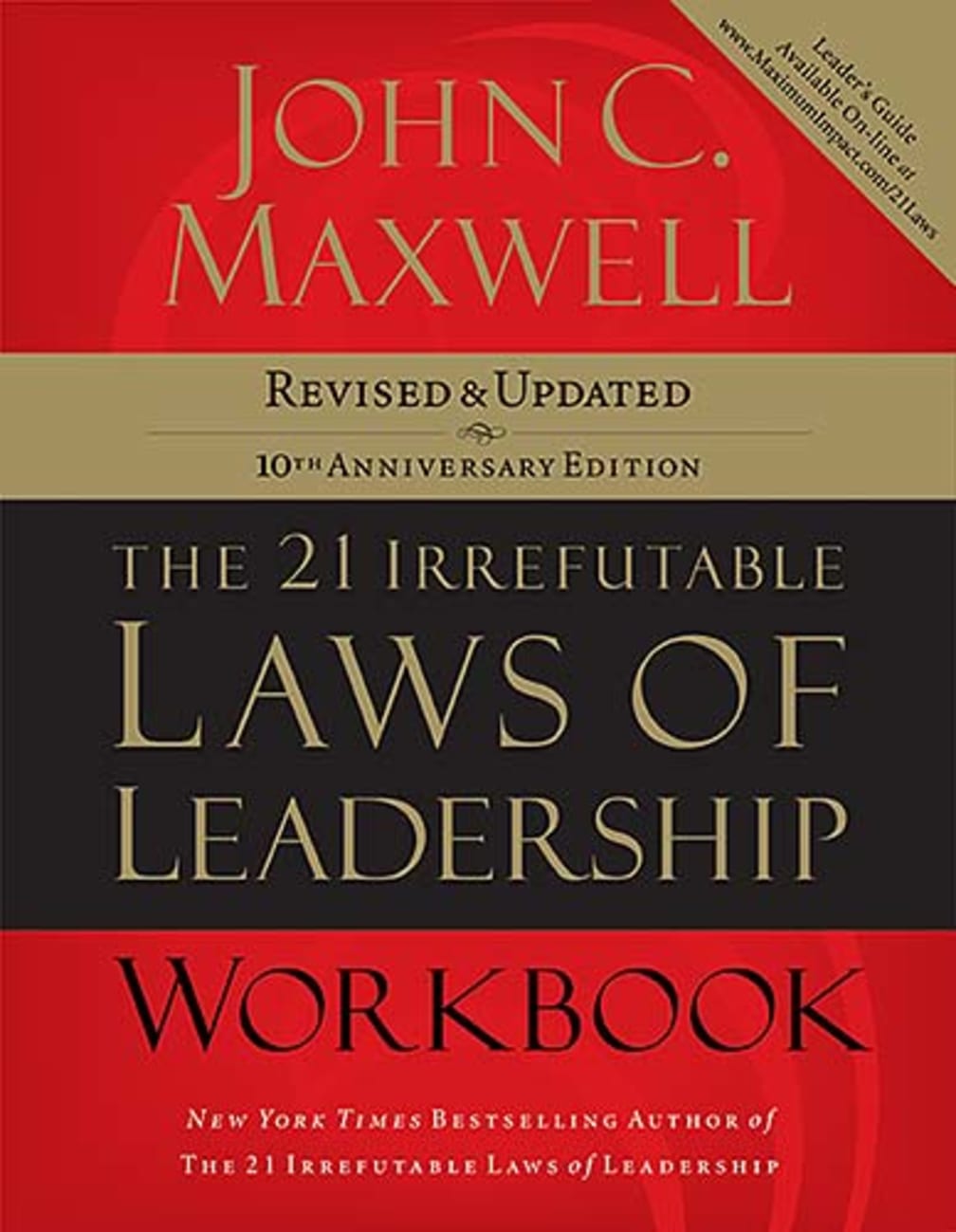 21 Irrefutable Laws of Leadership (Workbook) Paperback