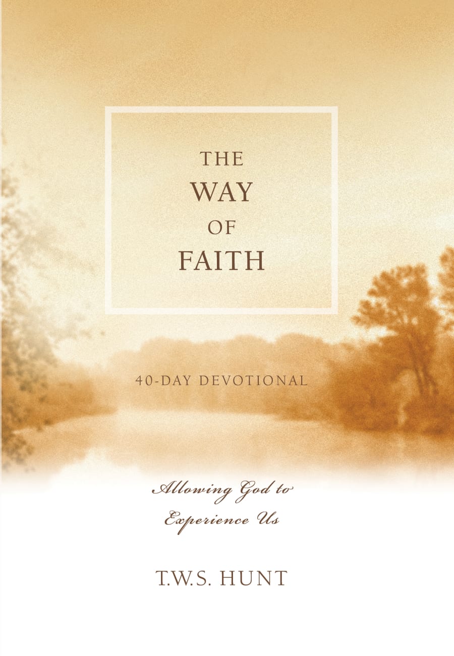 The Way of Faith: 40-Day Devotional - Allowing God to Experience Us Hardback