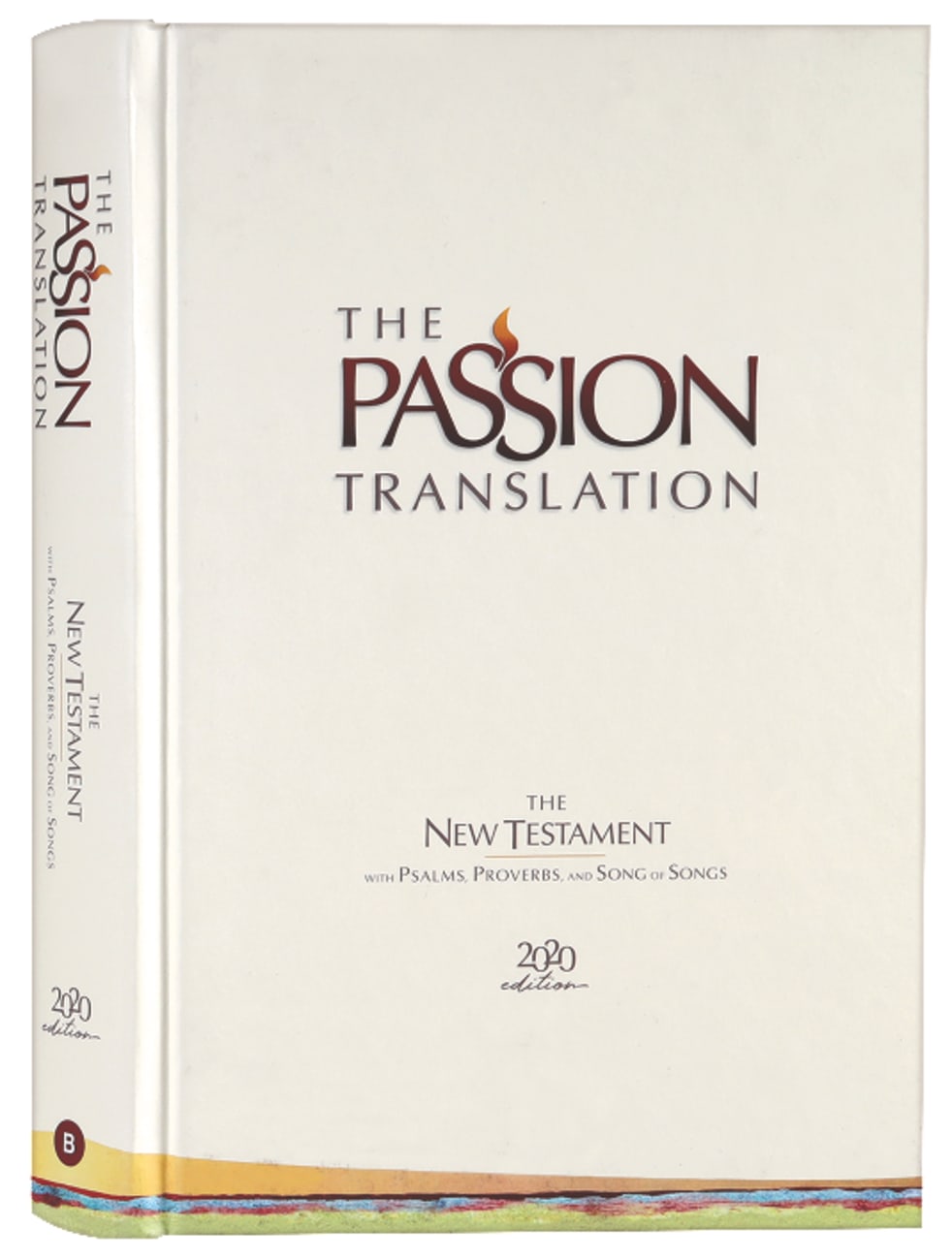 TPT New Testament Ivory (Black Letter Edition) (With Psalms, Proverbs And The Song Of Songs) Hardback