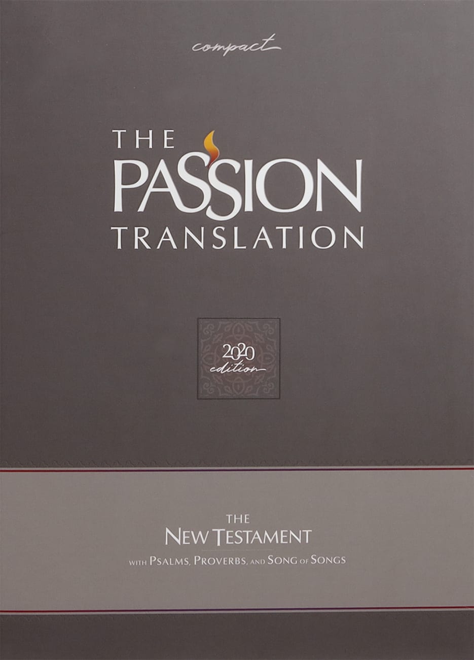 TPT New Testament Compact Navy (Black Letter Edition) (With Psalms, Proverbs And The Song Of Songs) Imitation Leather