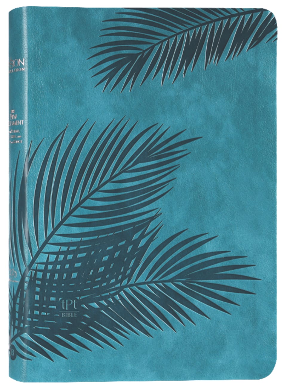 TPT New Testament Large Print Teal (With Psalms, Proverbs And The Song Of Songs) Imitation Leather