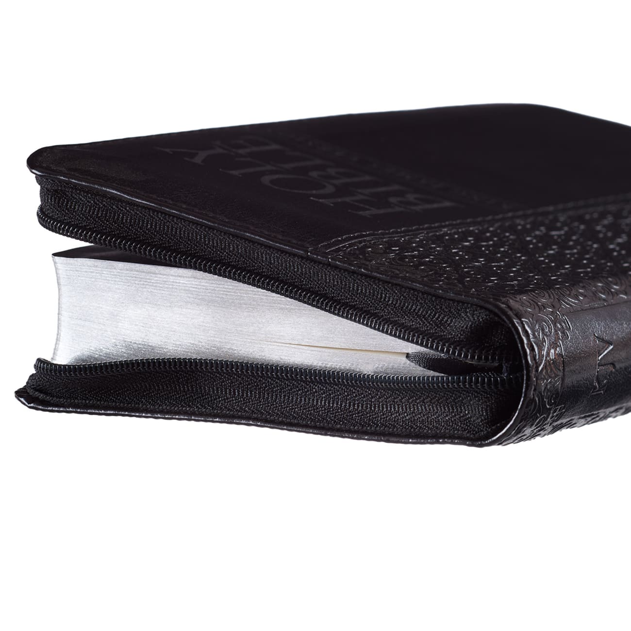 KJV Mini Pocket Edition Zippered Black (Red Letter Edition) Imitation Leather