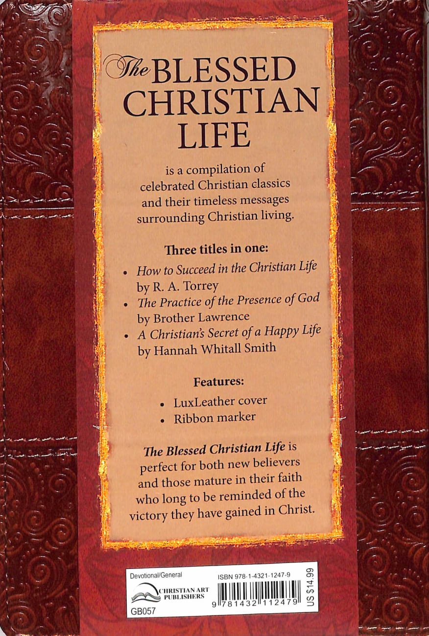 The Blessed Christian Life Imitation Leather
