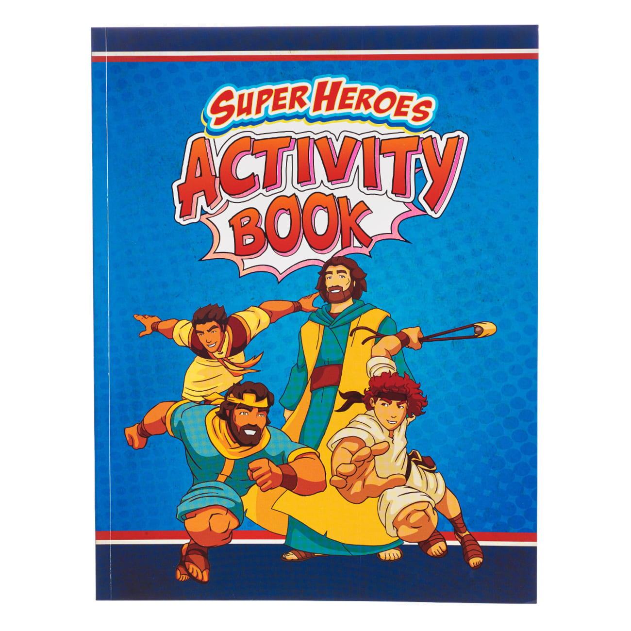 Super Heroes Activity Book Paperback