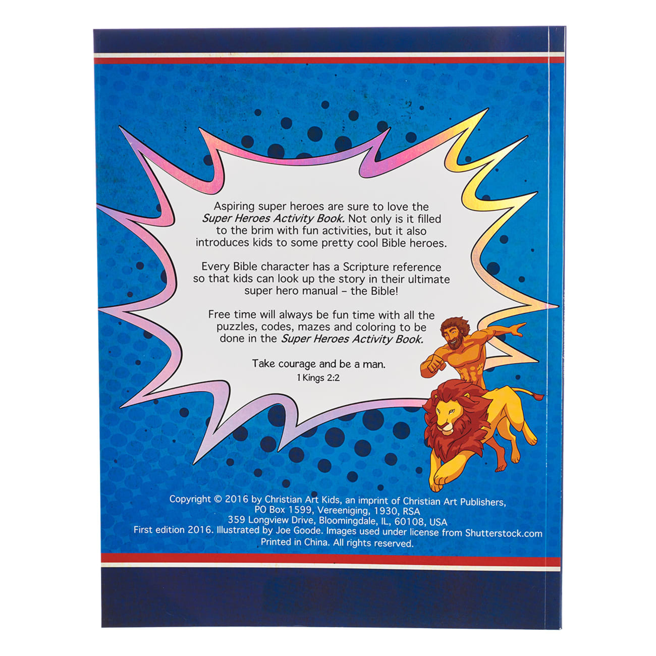 Super Heroes Activity Book Paperback