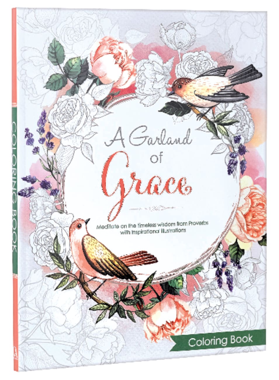A Garland of Grace (Adult Coloring Books Series) Paperback