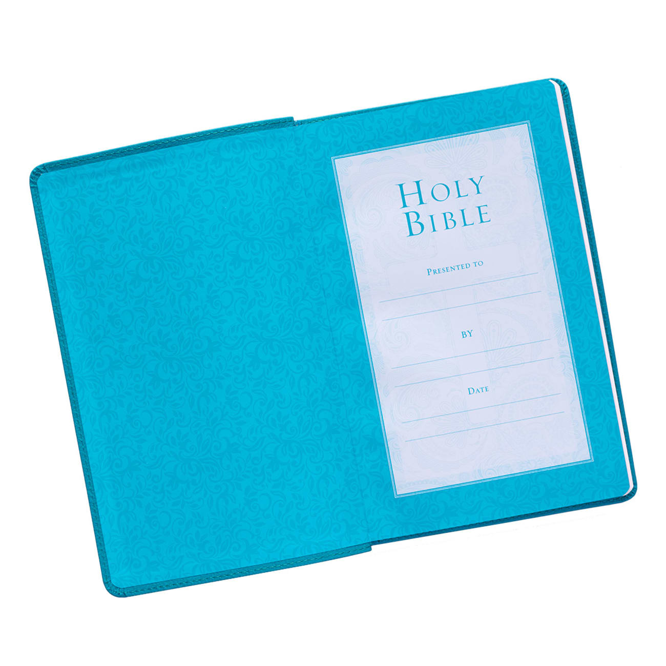 KJV Gift & Award Bible Turquoise (Black Letter Edition) Imitation Leather