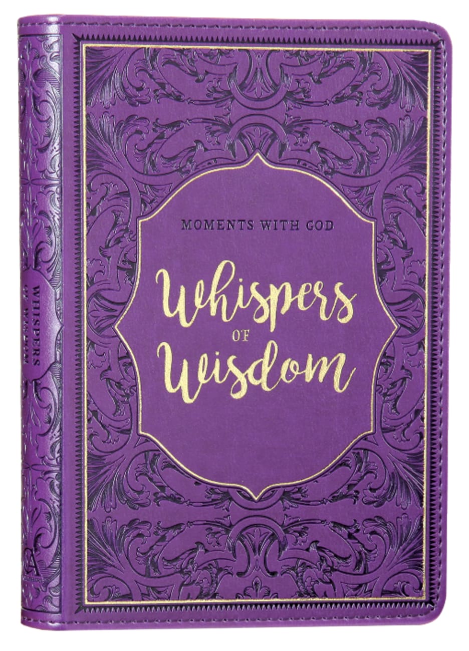 Whispers of Wisdom (365 Daily Devotions Series) Imitation Leather